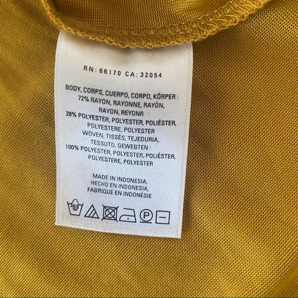 Anthropologie Mustard Akemi + Kin XS Tunic - Picture 6 of 6